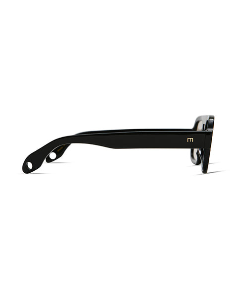 Jane Mini Sunglasses - Gloss Black